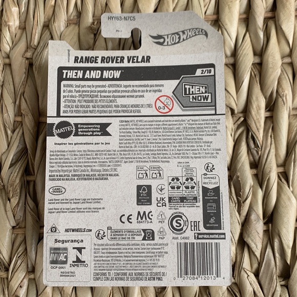 Range Rover SUV  Truck Then & Now Hot Wheels Car Mattel HotWheels New - Picture 3 of 7